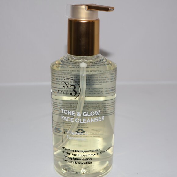 No.3 Beauty Tone & Glow Face Cleanser – Vitamin C + Turmeric – 10 fl oz – New - Picture 3 of 5